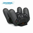 thumbnail image 4 of DOBE PS4 Dual Controller Charging Station - Fast Charging Dock for PS4 Wireless Controllers | USB-Powered, LED Indicators, Anti-Slip Base, Compatible with All PS4 Models (PS4 Pro/Slim/Original), 4 of 6