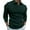 Green, variant on Mens T-Shirts,V Neck T Shirts Men's Casual Standing Collar Solid Color Long Sleeved V Neck Tshirts Shirts,Workout Shirts Black L