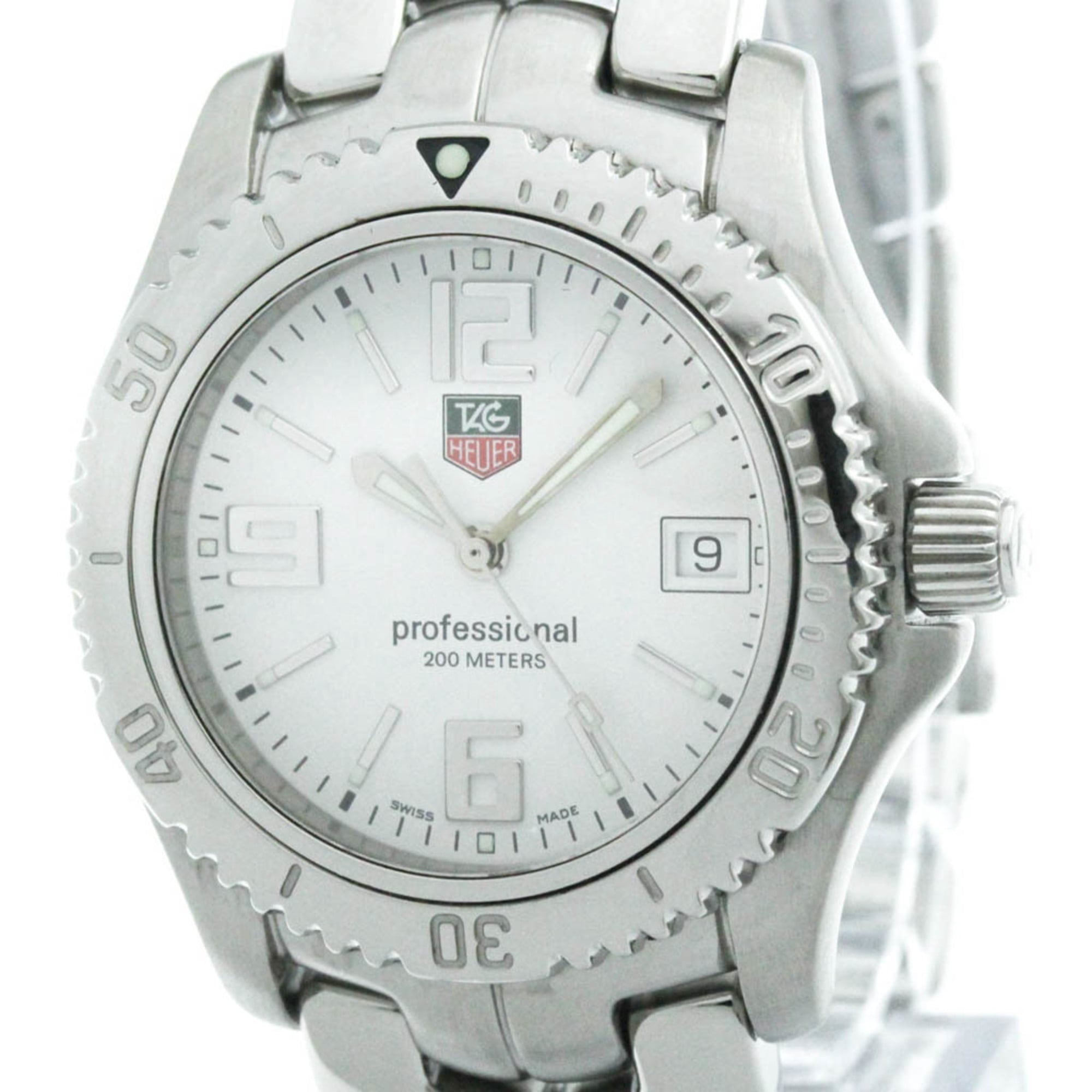 TAG HEUER Link CT1112 Chronograph Silver Dial Quartz Men\'s Watch_944080 TAG Heuer Link Chronograph Silver CT1112.BA0551 – SWWatches main image 3
