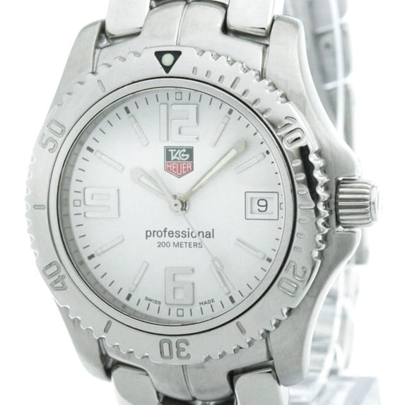 Pre-Owned TAG HEUER Link Steel Quartz Ladies Watch WT1214 Polished