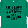 thumbnail image 4 of Inktastic North Dakota Awesome Since 1889 Boys or Girls Long Sleeve Toddler T-Shirt, 4 of 5