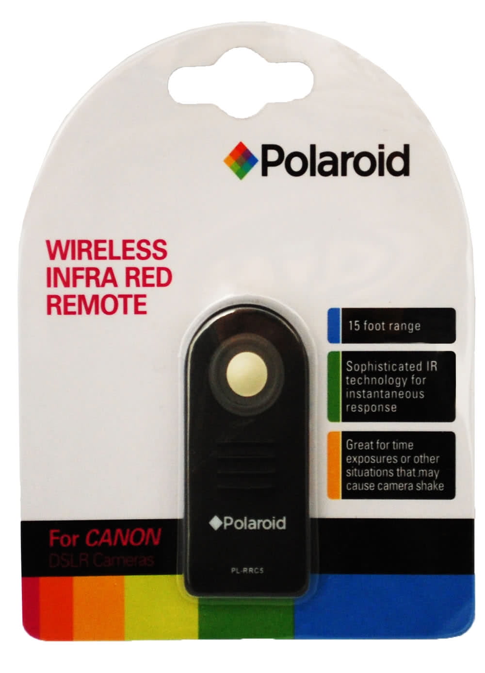 Polaroid Wireless Infrared Remote For Canon DSLR Camera
