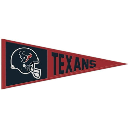 WinCraft Houston Texans 13 x 32 Retro Logo Pennant