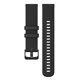 thumbnail image 4 of Correa de pulsera de silicona de 20 mm para Garmin Vivomove 3/Move Luxe/Style (negro), 4 of 8