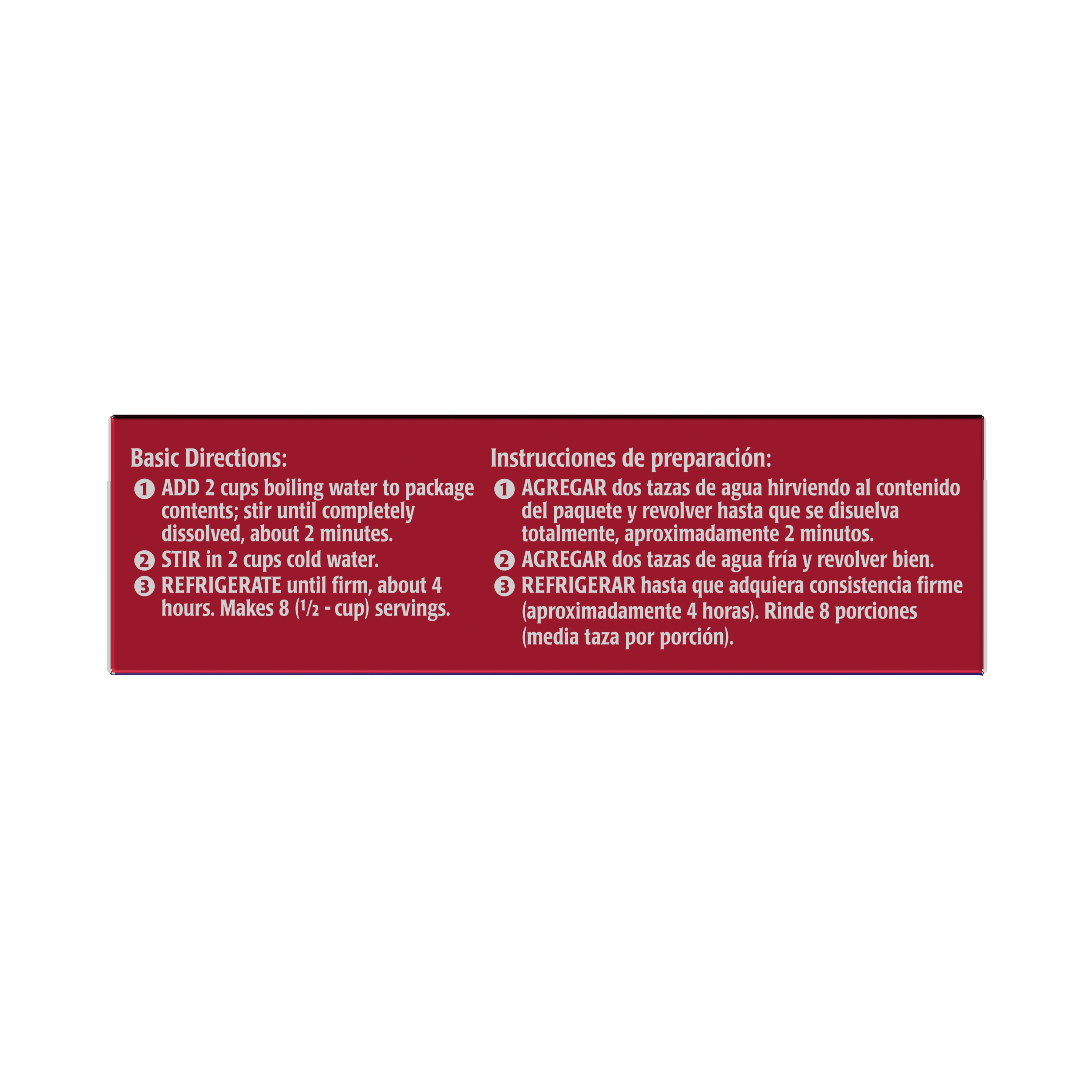 (4 pack) Royal Strawberry Gelatin Mix, Family Size, 2.82 oz