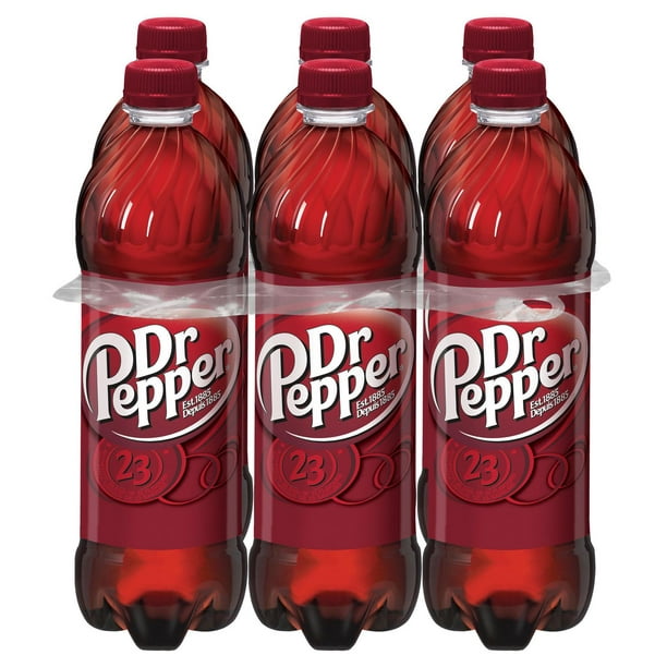 Dr. Pepper, 6 bouteilles de 710 ml 6x710mL