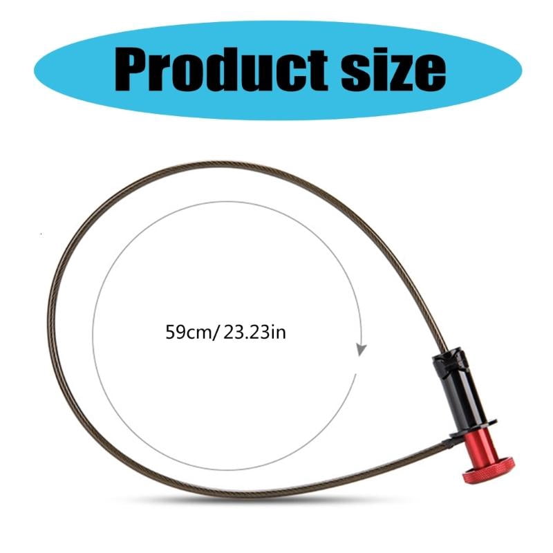 CEORPER Easy Carry Mountain Bikes Safety Equipment Cycling Security Cable Lock