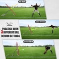 thumbnail image 4 of Red Rebounder Telury de béisbol, resistente, 1,2 x 1,4 m, con 3 ángulos, 4 of 6