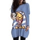 thumbnail image 3 of Camisa deportiva diaria de primavera y otoño 2024 para mujer, sudadera con capucha holgada informal de manga larga con estampado de Snoopy y color sólido a la moda, sudadera deportiva larga, 3 of 5