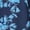 Navy Line Floral, variant on Women's Plus Size Keyhole Dolman Sleeve Blouse