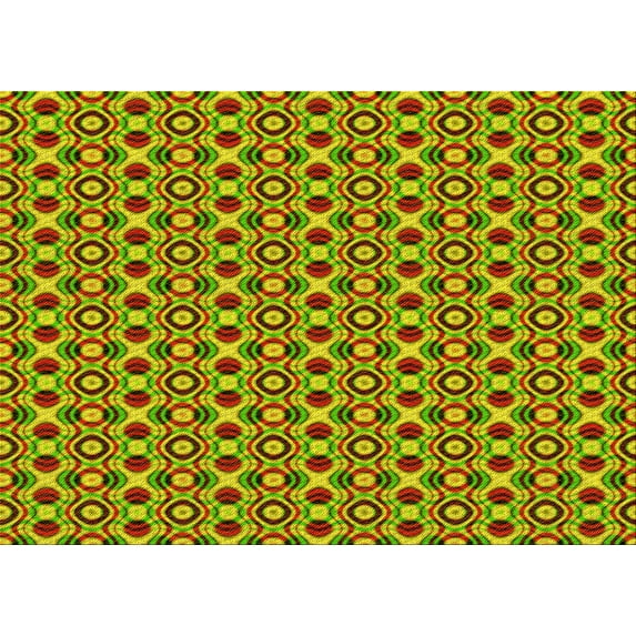 Ahgly Company Indoor Rectangle Patterned Mahogany Brown Area Rugs, 3' x 5'