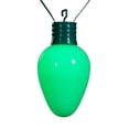 thumbnail image 3 of Indoor/Outdoor LED Giant Hanging C9 Bulb Christmas Light, Ceramic Green, 14", by Holiday Time, 3 of 8