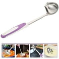 thumbnail image 5 of Monyance Cooking Sauce Spoons Stainless Steel Soup Ladle with Pouring Spout Kitchen Utensil(12.2X3.35X0.79Inches), 5 of 10