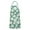 Green Daisy Flower, variant on Green Daisy Flower Red Centers Pattern Apron-Garden Aprons for Women with Pockets-Cotton Linen Waterproof Kitchen Cooking Gardening Aprons Adjustable for Kitchen,Cooking,BBQ and Salon 33x27 Inch
