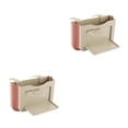 thumbnail image 1 of Kenally Cubo de basura plegable para coche, cubo colgante para asiento trasero, Clip multifuncional para ahorrar espacio, caja de papel para Beis 4 2piezas, 1 of 4