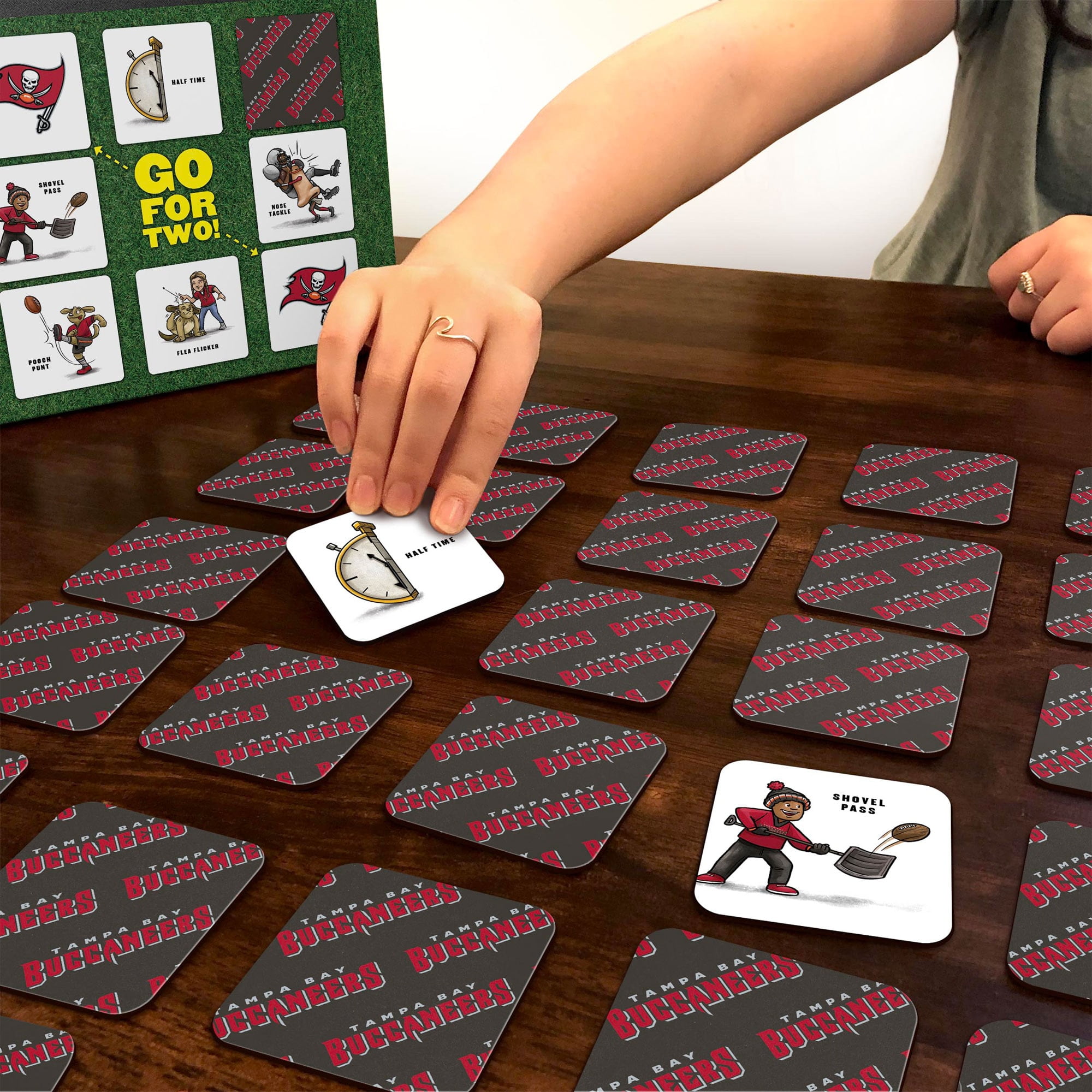 YouTheFan NFL Tampa Bay Buccaneers Memory Match Game