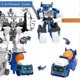 thumbnail image 2 of Mixer Truck Turned Robot Toy, Construction Vehicle Warrior Toy, 6-Inch Transformer Robot, Demolition Toys for Boys and Girls Ages 6+ (Blue), 2 of 3