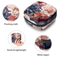 thumbnail image 3 of Petal Flower Mini Plush Sanitary Napkin Pouch - Makeup Bag, Period Bags for School, Small Travel Toiletry Bag for Women - 4.7x6.6x6.6 in, 3 of 6