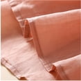 thumbnail image 4 of TopLLC Women's Chiffon Blouse Solid Color Long Sleeve Button Down Elegant Linen Shirts Tops, 4 of 8