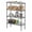 Black/48in/13.39 x 23.23 x 40.16 inch, variant on Alvantor 3/4/5-Tier Black Wire Rack 31in/48in/60in Heavy Duty Storage Shelving Adjustable Shelf Unit, Stable Steel Shelving, 200 lbs Capacity Per Shelf