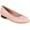 Cream, variant on Womens Burgundy Padded Bow Accent Kimmi Round Toe Slip On Ballet Flats 12 M