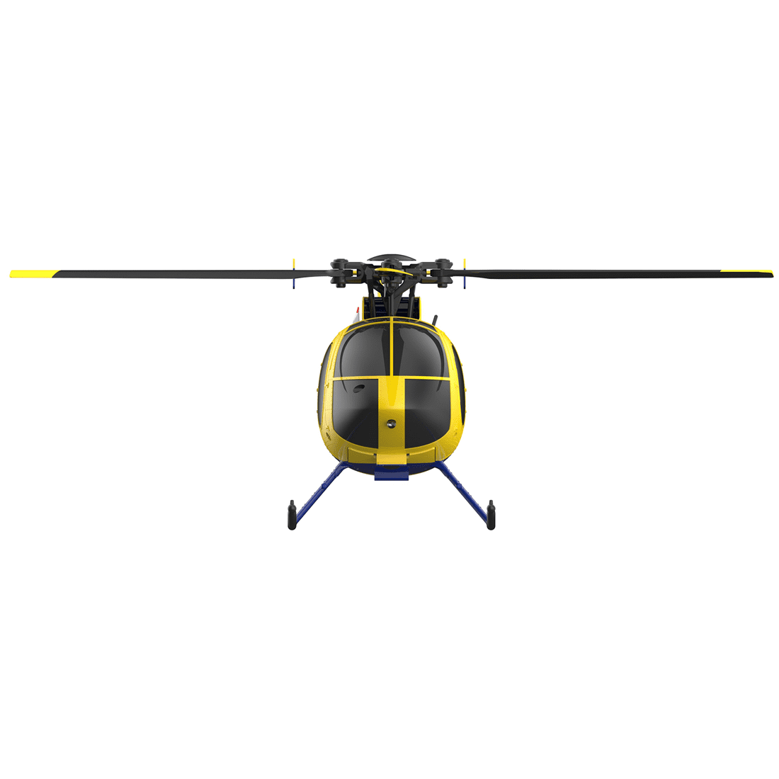 C184 RC Helicopter 2.4G 4CH No Tail Rotor with 6-Axis Gyroscope, Altitude Hold & Optical Flow for Adults