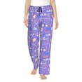 thumbnail image 2 of Lsque Tennis 1 Print Women's Pajama Pants, Lounge Pant - Comfortable Home Wear,Elastic Waistband, Stylish Design-XX-Large, 2 of 9