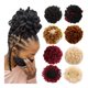 thumbnail image 1 of Bun Wig, Effortless Messy Bun Hair Piece for Women Quick Hair Accessory,Messy Bun Wig(Yellow white) Ref: 9737, 1 of 5