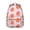 Orange, variant on Orange Print Backpack - Stylish laptop backpack for school & work, lightweight & spacious, comfortable straps, trendy for men & women.
