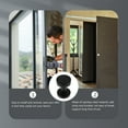 thumbnail image 2 of Keyless Door Locks for Front Knob Portable Interior Knobs Bathroom Stainless Steel, 2 of 6