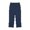 2Dark Blue, variant on Xijirk Women Blend Capri Pants with Elastic High Waist Side Pockets Button Detail for Casual Daily Outdoor Wear,Navy,XXL
