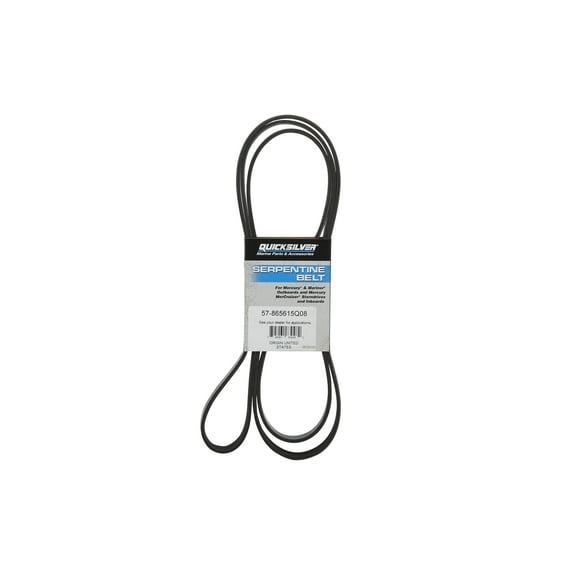 Quicksilver 865615Q08 Serpentine Belt, MerCruiser, 1999-2002 V6 & V8 Bravo