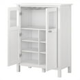 thumbnail image 3 of Broadview Bar Cabinet with 2 Door Wine Storage in White - Engineered Wood, 3 of 11