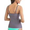 thumbnail image 2 of Women's Sporty Swim Top With Side Ruching, 2 of 3