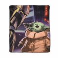 thumbnail image 1 of Couverture Star Wars en tricot micro Rachel, 1 of 5