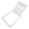 thumbnail image 4 of Inside Pet Door, Cat Screen Door Screw Installation  Prevention  For Pet Cage White S, 4 of 8