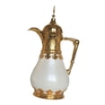 thumbnail image 2 of Café de aislamiento CARAFE Arabian Coffee Bot 0.8L con boquilla de lujo adornos de inauguración de joyas portátiles tetera tetera, 2 of 8