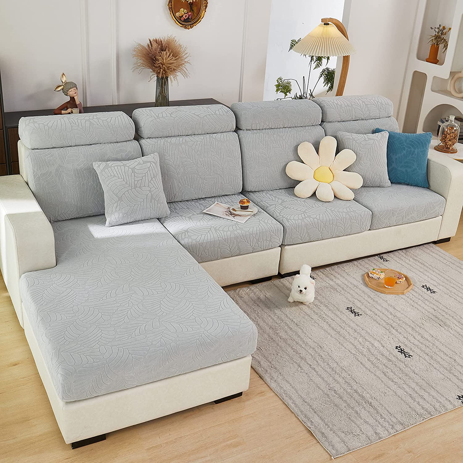 ShowyLive Housse De Dossier De Canapé Housse De Coussin Housse Coussin