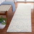 thumbnail image 2 of SAFAVIEH Metro Belize Medallion Runner Rug, Blue/Ivory, 2'3" x 9', 2 of 8