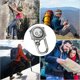 thumbnail image 5 of Reloj de cuarzo con clip digital, reloj multifuncional con brújula, plateado, 1 pieza TUNC Sencillez, 5 of 5