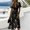 Black, variant on Halloween Dresses for Women Spider V Neck Witch Hat Vintage Wrap Dresses Skeleton Short Sleeve Funny Wedding Guest Dress S