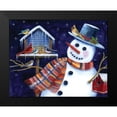 thumbnail image 2 of Dunlap, Marilyn 18x15 Black Modern Framed Museum Art Print Titled - Snow Friends, 2 of 5