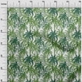 thumbnail image 3 of oneOone Cotton Poplin Green Fabric Tropical Palm Tree Diy Clothing Quilting Fabric Print Fabric By Yard 42 Inch Wide, 3 of 4