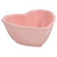 thumbnail image 4 of EeaseMX Cuenco de cerámica con forma de corazón para ensalada de frutas, postres y comida, ideal para el hogar, restaurante y cocina (rosa), 4 of 8