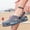 Men's Gray, variant on Camo Colorblock Men'S 2-In-1 Clogs, Summer Breathable Non-Slip Closed-Toe Sandals, Outdoor Beach Water Shoes