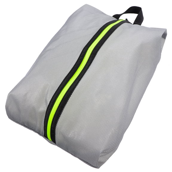 MERRYHAPY Portable Nylon Shoe Bag for Travel, Grey - Lightweight, , Water-Resistant Shoe Storage Organizer