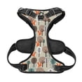 thumbnail image 5 of Picia Squirrels and Trees No-Pull Dog Harness Reflective Front Clip Vest with Handle,Step-in Air Dog Harness,Adjustable 2 Metal Rings 4 Buckles,Easy to Put on & Take Off Small, 5 of 9