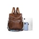thumbnail image 5 of Mochila para estudiantes de campus femenino, mochila retro de moda, multifunción, informal, para viajes, 5 of 6