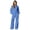 Dark Blue #669, variant on Women's 2 Piece Hoodie Set Pullover Sweatshirt and Wide Leg Pants, Relaxed Casual Fall Lounge Outfit with Side Pockets Weekend Matching Sweatsuit, S