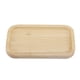 thumbnail image 4 of Sirva sushi y aperitivos con estilo: elegante bandeja de madera para té de 21 x 11 cm, 4 of 8